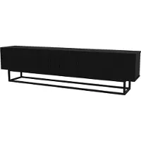 En.casa Tv-meubel Verpsboga kort frame 180x32x47 cm zwart []