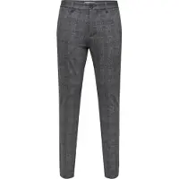 Only & Sons Chino 'Mark' grijs / zwart gemêleerd