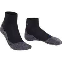 Falke TK2 Cool Short anti-blaar dik lyocell functioneel materiaal wandelsokken dames zwart - maat 41-42