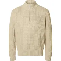 SELECTED MEN Trui 'SLHTOM' beige
