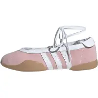 Adidas Ballerina met riempjes 'TAEKWONDO MEI' rosa / wit