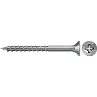 Fischer 670045 Power-Fast II Spaanplaatschroef 3 mm 35 mm Kruiskop Pozidriv Staal Galvanisch verzinkt 1000 stuk(s)