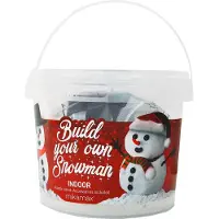 Mikamax Bouw je eigen Sneeuwpop - Magisch speelzand 2KG - Inclusief aankleding