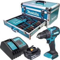 Makita DHP 490 Z accu klopboormachine 18 V 65 Nm borstelloos solo - zonder accu, zonder oplader