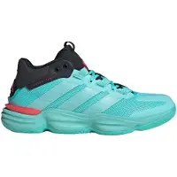 Adidas Sportschoen 'Court Stabil Indoor' turquoise / vuurrood / zwart
