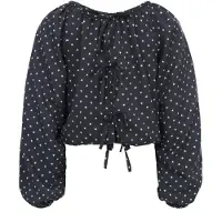 LOOXS Blouse antraciet