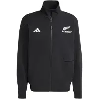 Adidas Sportjas 'All Blacks Anthem' zwart / wit