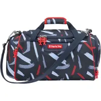 Step by step Sporttas 'Hama' duifblauw / lichtblauw / rood / zwart