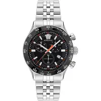 Versace Hellenyium Heren Horloge Zilverkleurig VE2U00322