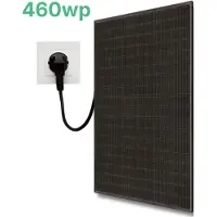 LDY 1. Zonnepaneel voor balkon, 500W, met micro-omvormer - Plug & Play -- 400W