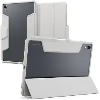 Spigen Ultra Hybrid Pro Bookcase voor de Samsung Galaxy Tab S11 - Grijs