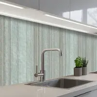 KitchenYeah Keuken achterwand 250x80 cm - Spatscherm zelfklevend Lijnen - Steen - Muur - Muurbeschermer - Spatwand fornuis