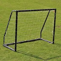 Softee Football Goal Zwart 140 x 105 cm
