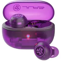 JLab Go Pop Anc Draadloze Oordopjes Met Noise Cancelling - Bluetooth In Ear Transparant Paars In-ear Oordopjes Met Noise-cancelling Clear Purple
