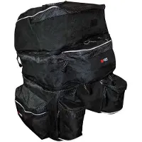 Lifefit 3-delige Fietsendragertas Zwart - UNI