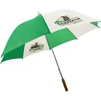 Impliva Paraplu Groen-wit Moto1 Groen - UNI