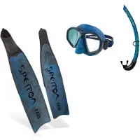 Spetton Elite4 Fx30 Snorkeling Set Blauw EU 36-38