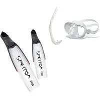 Spetton Elite3 Fx30 Snorkeling Set Wit EU 47-48