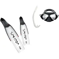 Spetton Elite1 Fx30 Snorkeling Set Wit EU 36-38
