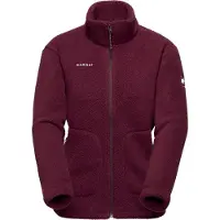 Mammut - Dames fleeces - Falera ML Jacket Women Vin voor Dames van Gerecycled Polyester - Maat M - Bordeauxrood