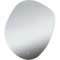 Wiesbaden Spiegel Organisch Ellva 85x100 cm met LED, Dimbaar en Spiegelverwarming