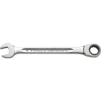 Stahlwille 40170808 17F 8 FLACH Steek-ringratelsleutel Sleutelbreedte (metrisch) 8 - 19 mm