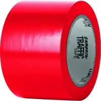 Ampere Traffic vloertape Standard - rood | 7,5 cm breed