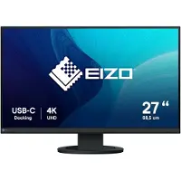 Eizo PC-scherm - - EV2740S-BK - 27" 4K Ultra HD - LCD - Ingebouwde luidsprekers