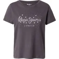 Pepe Jeans Shirt 'Brady' zwart / zilver