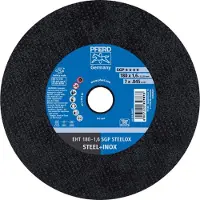 PFERD TOOLS EHT 180-1,6 SGP STEELOX 61343122 Doorslijpschijf recht 180 mm 25 stuk(s) RVS, Staal