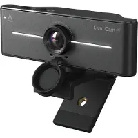 Creative Labs Creatieve webcam met livebeeld, 4K-resolutie, 1,80 meter USB-kabel, zwart