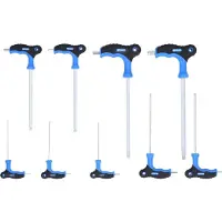BRILLIANT TOOLS BT041100 Haakse schroevendraaierset 2 mm, 2.5 mm, 3 mm, 4 mm, 5 mm, 6 mm, 7 mm, 8 mm, 10 mm 9-delig