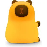 Idena HY6160075 Capybara LED Nachtlicht beige, 1 St.