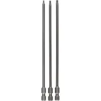 Bosch 3-DELIGE SCHROEFBITSET EXTRA-HARD T8-T10-T15, 152 MM