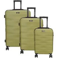 Beagles Travel Koffer 20-24-28 Inch - Kofferset - Koffers - Travel - Reizen - Set - Olijfgroen