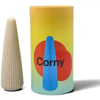 Peech Corny – design beige siliconen vibrator massager