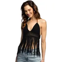 Boland - Top Night loom (M) - Volwassenen - Hippie - Festival - Boho