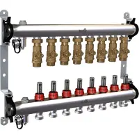 Belimo Verdeelstuk 8 X Zonekleppen 24VAC/DC 75s MP-Bus 1Nm IP40 EM-ECQ-08F/CQ24A-MPL