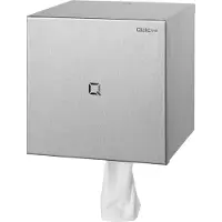 Qbic-Line poetsroldispenser RVS