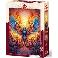 Art puzzle Colorful Phoenix Puzzel (1000 stukjes)
