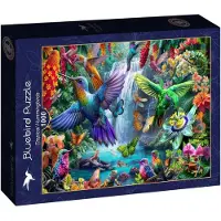 Blue Bird Tropical Hummingbirds Puzzel 1000 stukjes