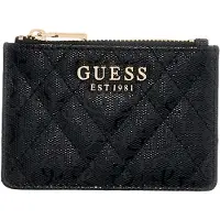 GUESS kaarthouder Isemay SLG Credit Card Case Black zwart