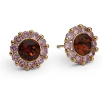 LILY AND ROSE New Miss Sofia earrings - Pink amber