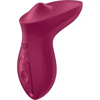 Satisfyer Exciterrr - roterende kralen clitoristrilator (rood)