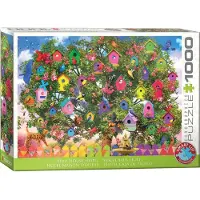 Eurographics Bird House Hotel by Olena Puzzel (1000 stukjes)