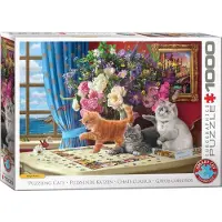 Eurographics Puzzelende Poesjes Puzzel (1000 stukjes)