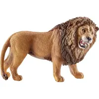 Schleich Figurine 14726 - Brullende Leeuw van de Savanne - Speelgoed voor Kinderen vanaf 3 jaar