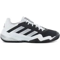Adidas Sportschoen 'Barricade 13' grijs / zwart / zilver / wit