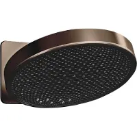 Hotbath &More M620 inbouw hoofddouche 30cm rond kantelbaar met 2 functies geborsteld koper PVD