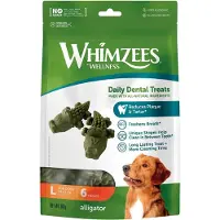 Whimzees 6x Krokodil L 6 stuks
